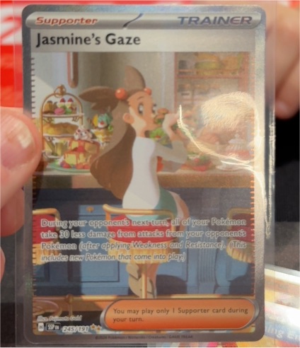 2023 Pokémon Sv08 Surging Sparks #245 Jasmine's Gaze — front
