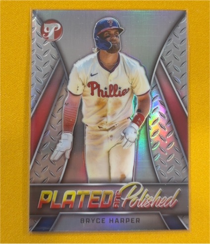 2025 Topps Pristine Plated & Polished #PP-32 Bryce Harper — front
