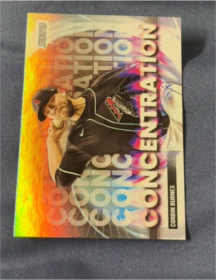 2025 Topps Stadium Club #C-17 Corbin Burnes Concentration — front