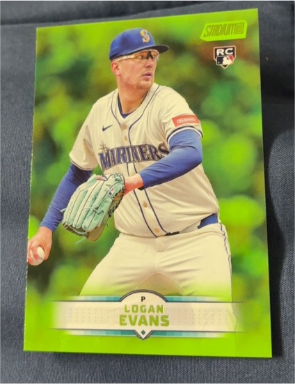 2025 Topps Stadium Club #52 Logan Evans — front