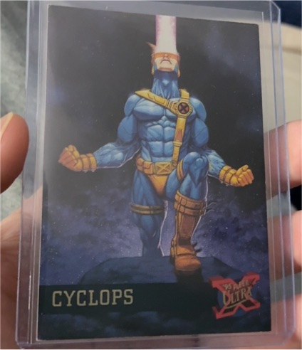 1995 Fleer Ultra X-Men #14 Cyclops — front