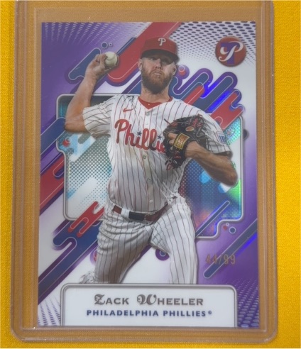 2025 Topps Pristine #124 Zack Wheeler — front