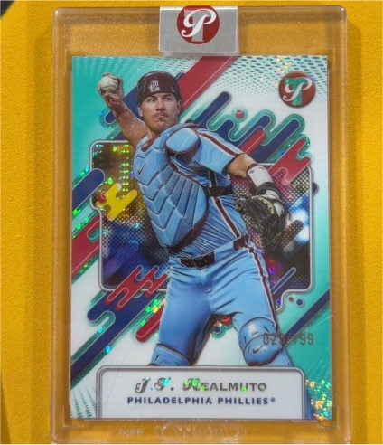 2025 Topps Pristine #112 J.T. Realmuto — front