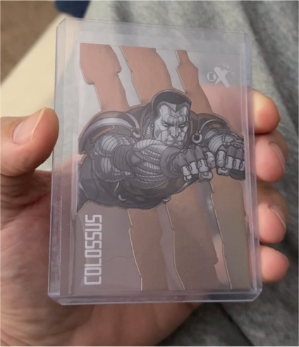 2023 Fleer Ultra Wolverine EX Century #EX77 Colossus — front