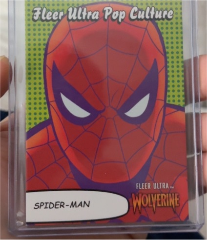 2022 Fleer Ultra Wolverine Pop Culture #PC-31 Spider-Man — front