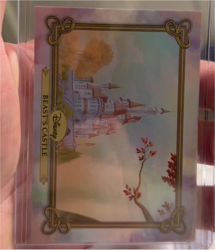 2025 Topps Disney Wonder Castles, Cottages, and Casas #C-9 Beast's Castle — front