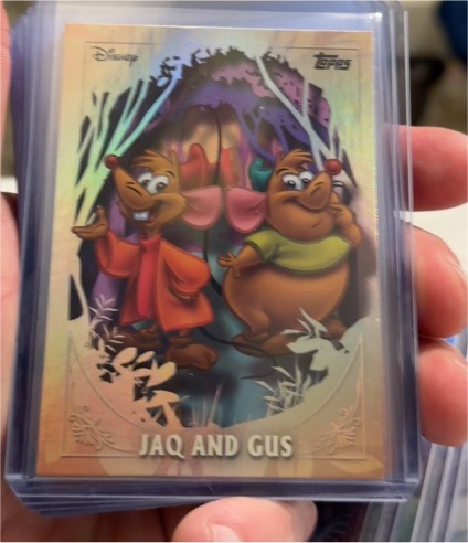 2025 Topps Disney Wonder #FF-4 Jaq and Gus — front