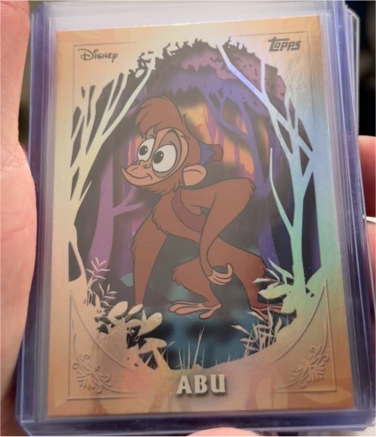 2025 Topps Disney Wonder #FF-13 Abu Furry Friends — front