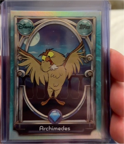 2025 Topps Disney Wonder #121 Archimedes — front