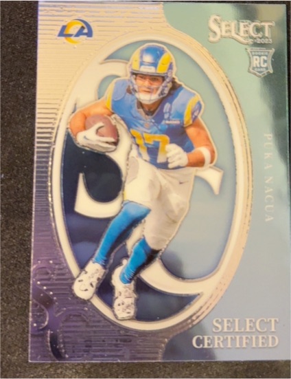 2023 Panini Select Certified Rookies #CRO-PNA Puka Nacua — front