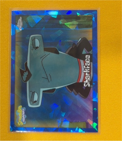 2025 Topps Chrome SpongeBob SquarePants #185 Sharkface — front