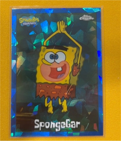 2025 Topps Chrome Sapphire #43 SpongeGar — front