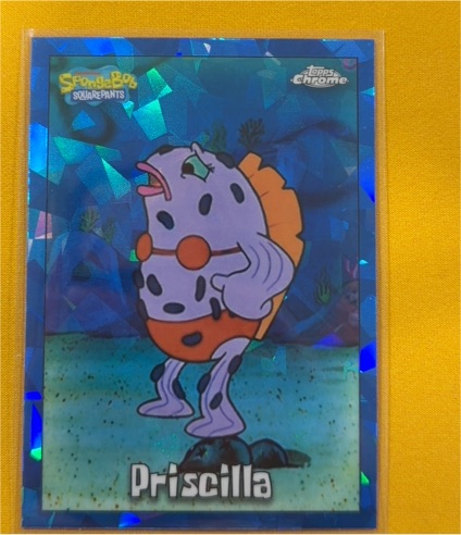 2025 Topps Chrome SpongeBob SquarePants #120 Priscilla — front