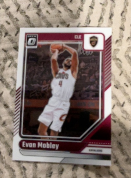 2024-25 Panini Donruss Optic #121 Evan Mobley — front