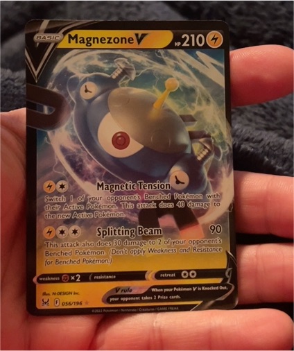 2023 Pokémon TCG Lost Origin #056 Magnezone V — front
