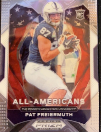 2021 Panini Prizm Draft Picks All-Americans #184 Pat Freiermuth — front