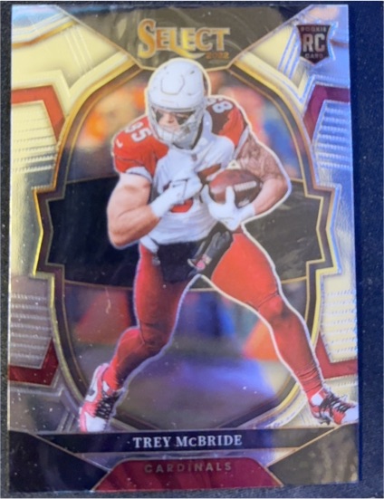 2022 Panini Select #11 Trey McBride Rookie Concourse — front