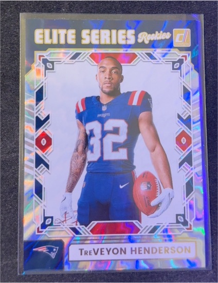 2025 Panini Donruss Elite Series Rookies #ESR-THN TreVeyon Henderson — front