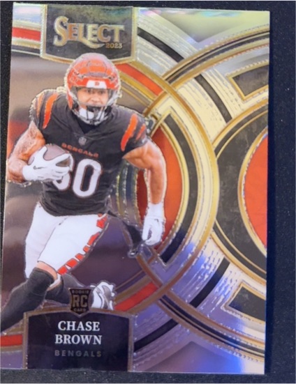 2023 Panini Select Premier Level #151 Chase Brown — front