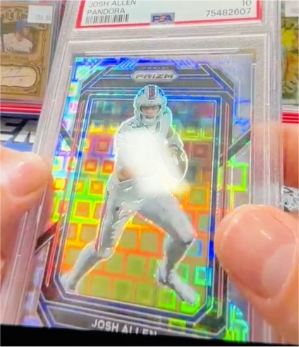 2022 Panini Prizm #29 Josh Allen Pandora Prizm — front
