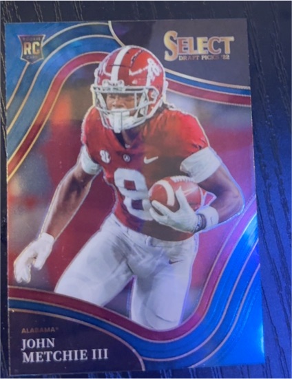 2022 Panini Select Draft Picks #109 John Metchie III — front