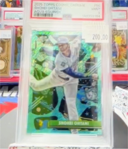 2025 Topps Cosmic Chrome #56 Shohei Ohtani — front