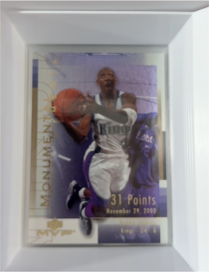 2003-04 Upper Deck MVP Monumental Moments #MM5 Bobby Jackson — front