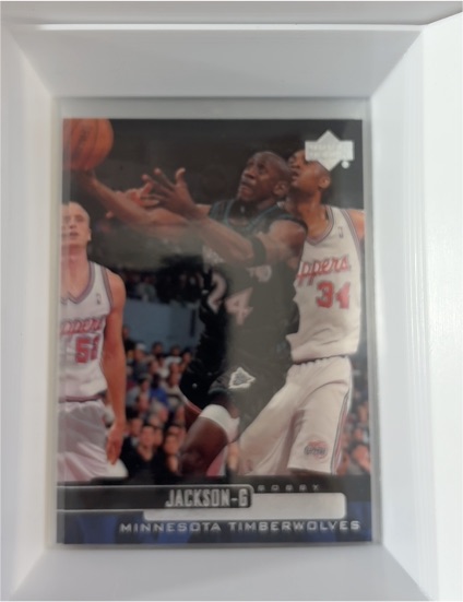 1999-00 Upper Deck #73 Bobby Jackson — front