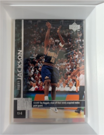 1997-98 Upper Deck #210 Bobby Jackson — front