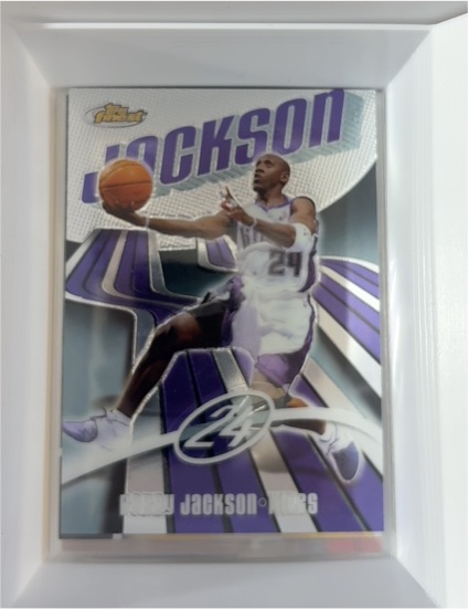 2003-04 Topps Finest #62 Bobby Jackson — front