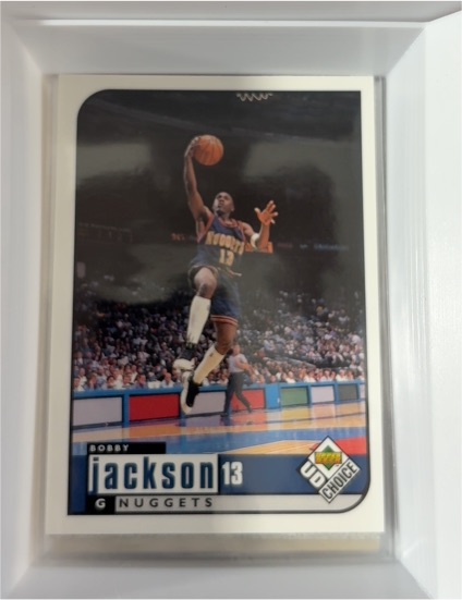 1998-99 Upper Deck Choice #13 Bobby Jackson — front