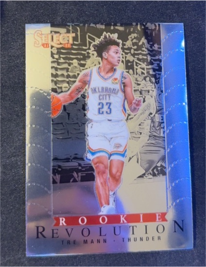 2021-22 Panini Select Rookie Revolution #1 Tre Mann — front