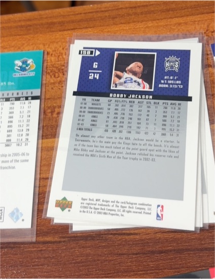 1997-98 Upper Deck #130 Bobby Jackson — front