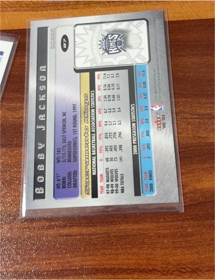 2004-05 Fleer Authentix #D1090 Bobby Jackson — front