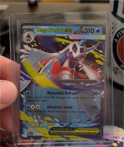 2021 Pokémon TCG Ascended Heroes #047 Mega Froslass EX — front