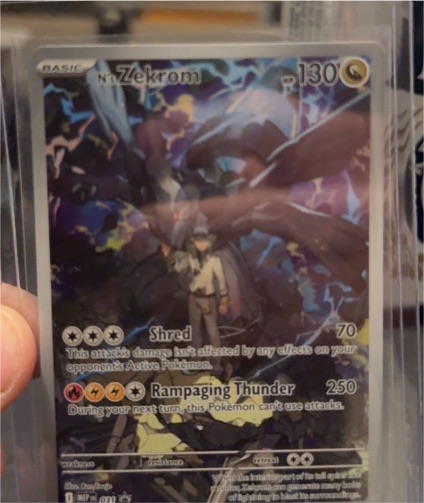2023 Pokémon #031 N's Zekrom Ascended Heroes Black Star Promo — front