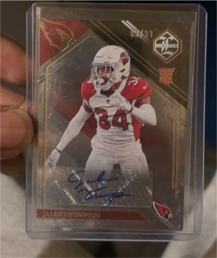 2022 Panini Limited #211 Jalen Thompson — front