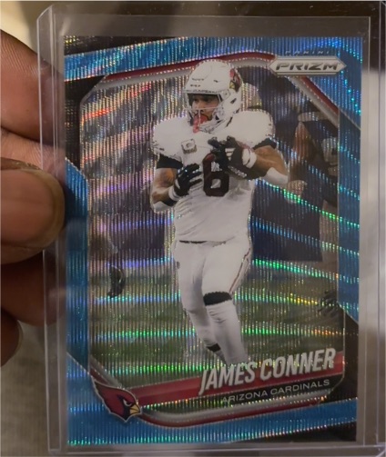 2025 Panini Prizm #171 James Conner — front