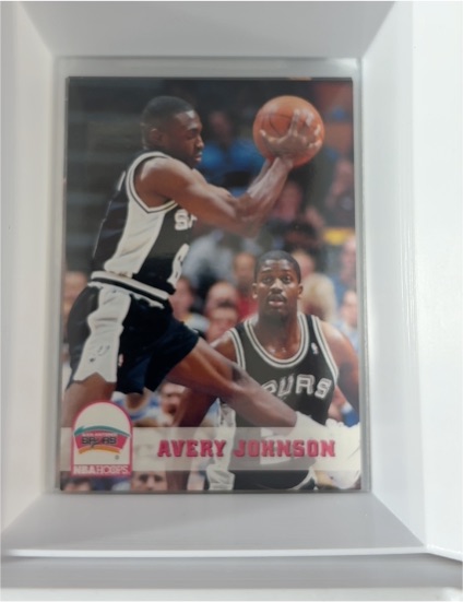 1993-94 NBA Hoops #201 Avery Johnson — front