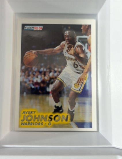 1993-94 Fleer #291 Avery Johnson — front