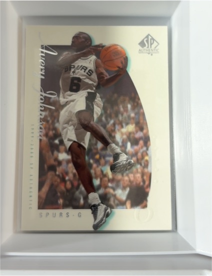 1999-00 SP Authentic #75 Avery Johnson — front