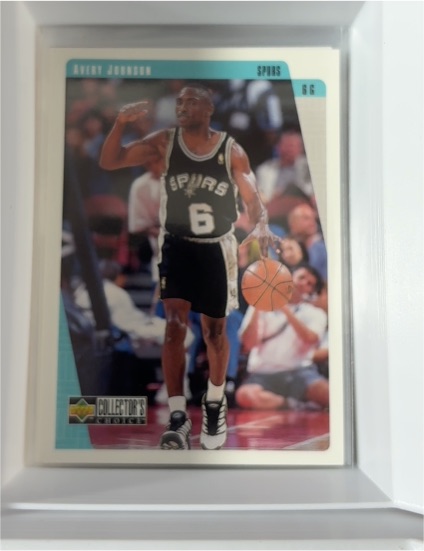 1995-96 Upper Deck Collector's Choice #66 Avery Johnson — front