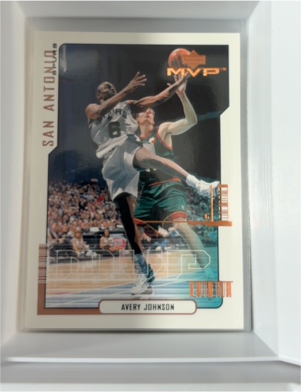 2000-01 Upper Deck MVP #154 Avery Johnson — front