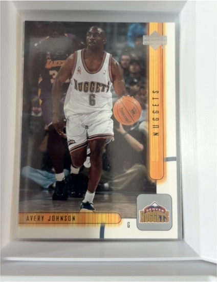 2001 Upper Deck #263 Avery Johnson — front