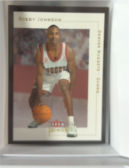 2001-02 Fleer Premium #22 Avery Johnson — front