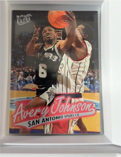 1996-97 Fleer Ultra #100 Avery Johnson — front