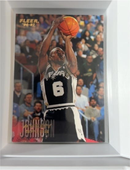 1996-97 Fleer #99 Avery Johnson — front