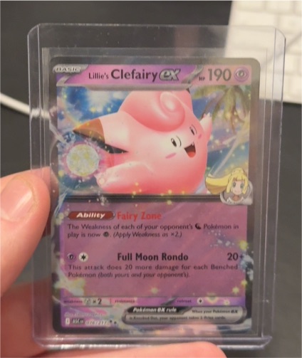 2026 Pokémon TCG #056 Lillie's Clefairy EX — front