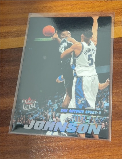 2000-01 Fleer Ultra #109 Avery Johnson — front