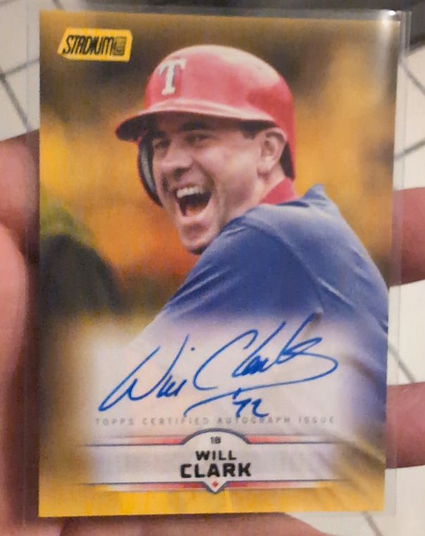 2025 Topps Stadium Club #SCBA-WCL Will Clark — front